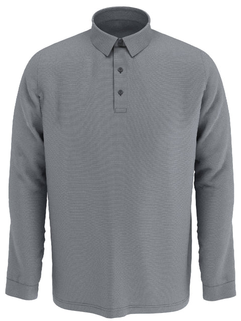 Big & Tall Swing Tech™ Essential Long Sleeve Polo-Polos-Callaway