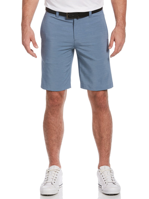 Big & Tall Textured Grid Printed Short-Shorts-Callaway