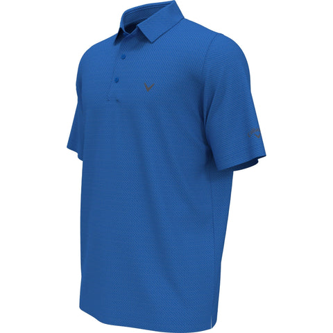 Big & Tall Ventilated Heather Jacquard Golf Polo-Polos-Callaway