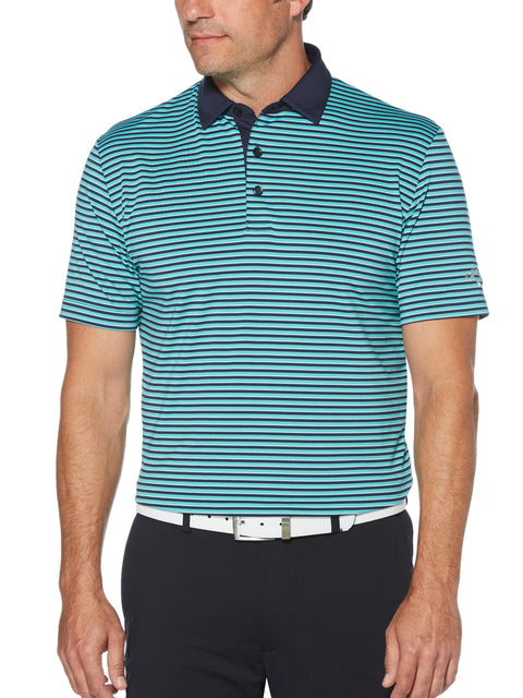 Mens 3-Color Stripe Golf Polo-Polos-Callaway