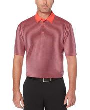 Mens 3-Color Stripe Golf Polo-Polos-Callaway Apparel