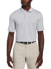 Mens 3-Color Stripe Golf Polo Shirt-Polos-Callaway