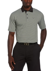 Mens Refined 3-Color Yarn-Dyed Stripe Golf Polo-Polos-Callaway