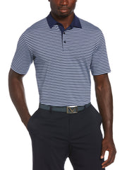 Mens 3-Color Stripe Golf Polo-Polos-Callaway