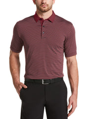 Mens 3-Color Stripe Golf Polo-Polos-Callaway