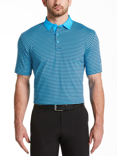 Mens 3-Color Stripe Golf Polo-Polos-Callaway