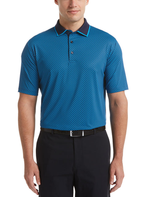 Mens Allover Novelty Print Swing Tech Polo-Polos-Callaway