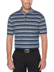 Mens Birdseye Stripe Polo-Polos-Callaway