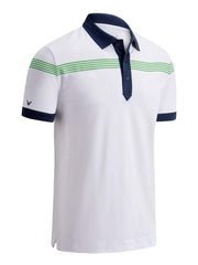 Mens Callaway X Linear Print Polo-Polos-Callaway Apparel