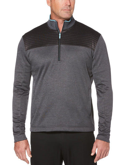 Mens Callaway X Printed Fleece 1/4 Zip Pullover-Jackets-Callaway