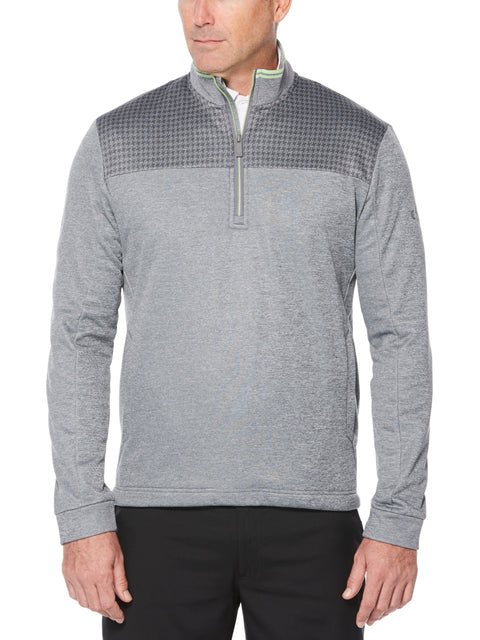 Mens Callaway X Printed Fleece 1/4 Zip Pullover-Jackets-Callaway