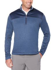 Mens Callaway X Printed Fleece 1/4 Zip Pullover-Jackets-Callaway