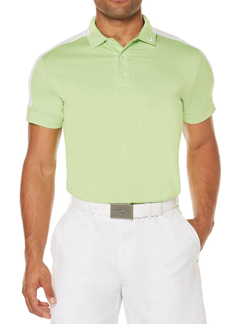 Mens Callaway X Shoulder Block Polo-Polos-Callaway