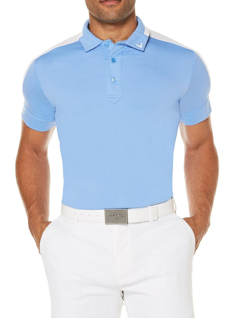 Mens Callaway X Shoulder Block Polo-Polos-Callaway