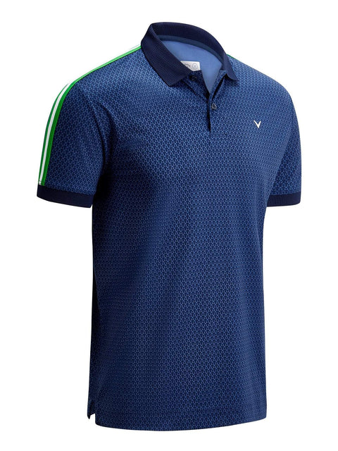 Mens Callaway X Shoulder Print Polo-Polos-Callaway Apparel