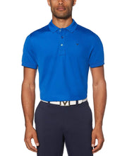 Mens Callaway X Solid Contrast Rib Polo-Polos-Callaway Apparel