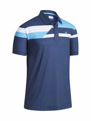 Mens Stacked Color Block Golf Polo-Polos-Callaway