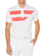 Mens Callaway X Striped Diagonal Polo-Polos-Callaway