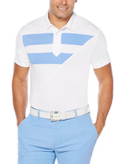 Mens Callaway X Striped Diagonal Polo-Polos-Callaway