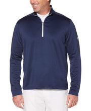 Mens Callaway X Thermal Heathered Waffle Fleece Mid-Layer-Jackets-Callaway Apparel