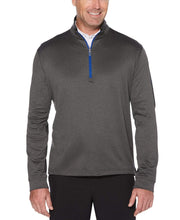 Mens Callaway X Thermal Heathered Waffle Fleece Mid-Layer-Jackets-Callaway Apparel