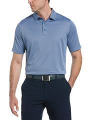 Mens Chevron Jacquard Golf Polo-Polos-Callaway