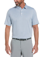 Mens Chevron Jacquard Golf Polo-Polos-Callaway