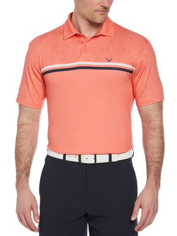 Mens Color Block Pattern Golf Polo | Callaway Apparel