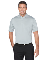 Mens Cooling Heathered Jacquard Polo-Polos-Callaway