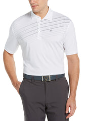 Mens Dashed Print Polo-Polos-Callaway