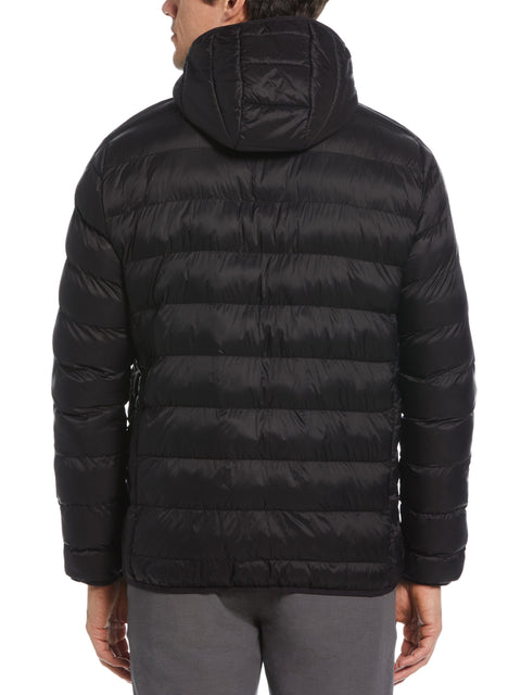 Mens Faux Down Puffer-Jackets-Callaway