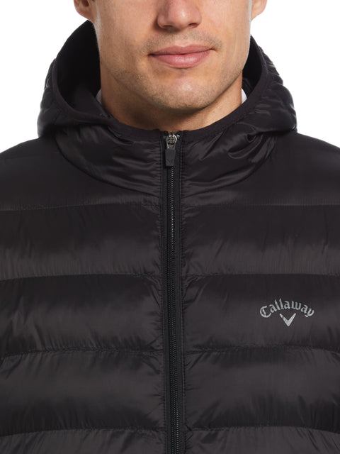 Mens Faux Down Puffer-Jackets-Callaway