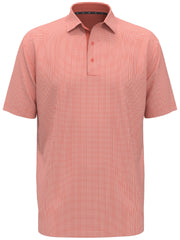 Mens Gingham Print Golf Polo-Polos-Callaway