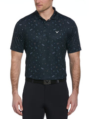 Mens Golf Bag Essentials Print Golf Polo-Polos-Callaway