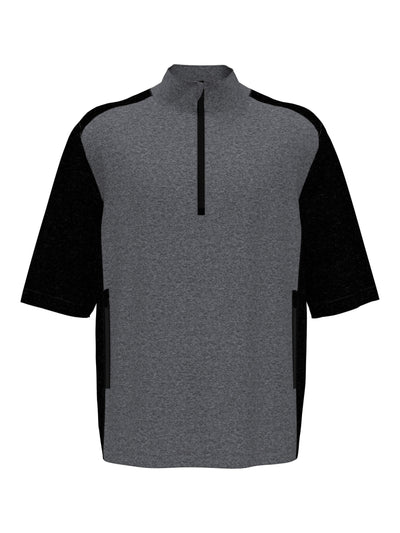 Mens Heather Blocked Half Zip Golf Pullover-Jackets-Callaway