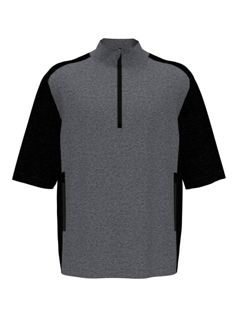 Mens Heather Blocked Half Zip Golf Pullover-Jackets-Callaway