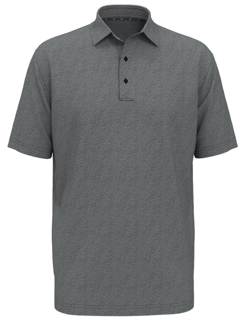 Mens Heather Geo Print Golf Polo-Polos-Callaway