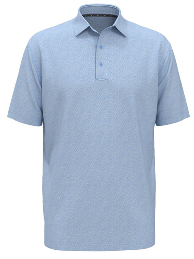 Mens Heather Geo Print Golf Polo-Polos-Callaway