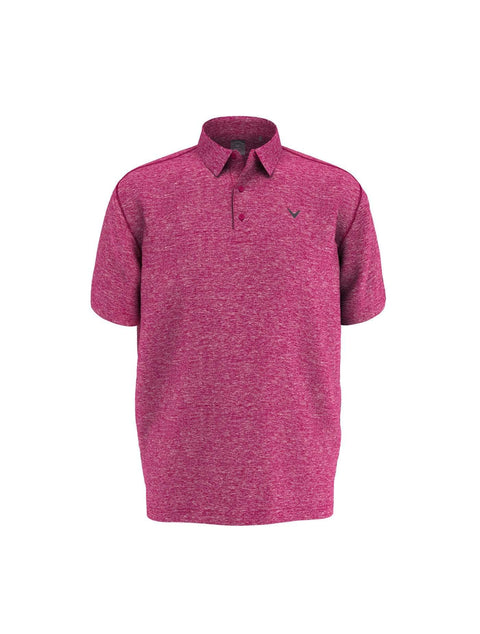 Mens Heathered Polo Polos