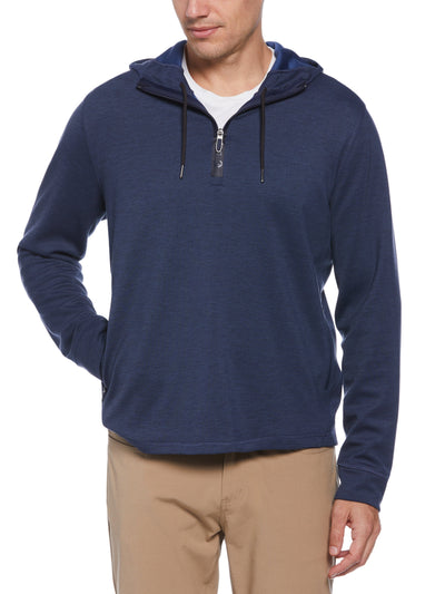 Mens Heathered Premium Half Zip Golf Hoodie-Jackets-Callaway