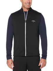 Mens High Gauge Fleece Full Zip Vest-Jackets-Callaway