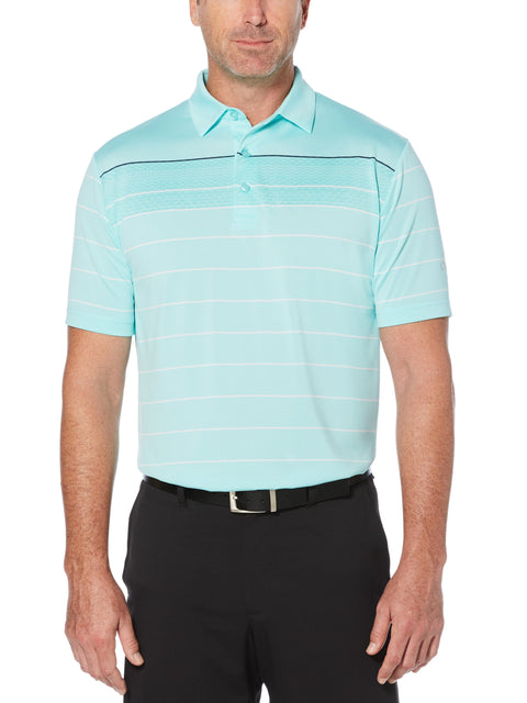 Mens Jacquard Stripe Polo-Polos-Callaway