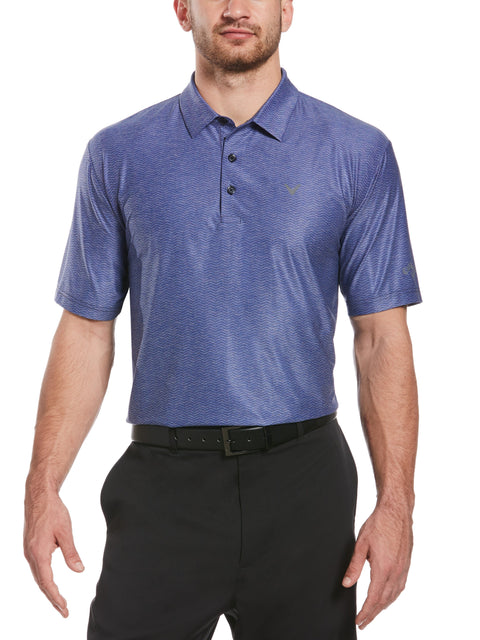 Mens Jaspe Geometric Print Polo-Polos-Callaway