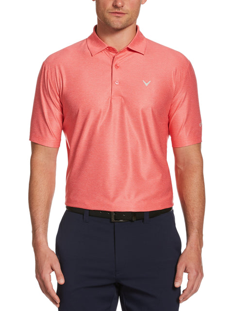 Mens Jaspe Geometric Print Polo-Polos-Callaway