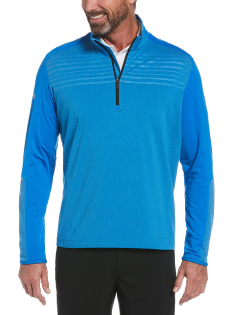 Mens Lightweight 1/4 Zip Aquapel Sweater-Jackets-Callaway