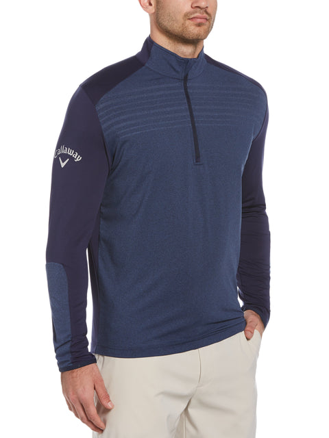 Mens Lightweight 1/4 Zip Aquapel Sweater-Jackets-Callaway