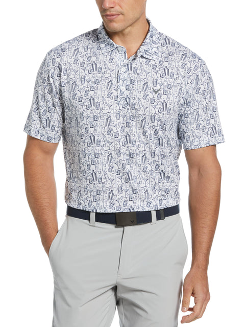 Mens Linear Cocktail Polo-Polos-Callaway