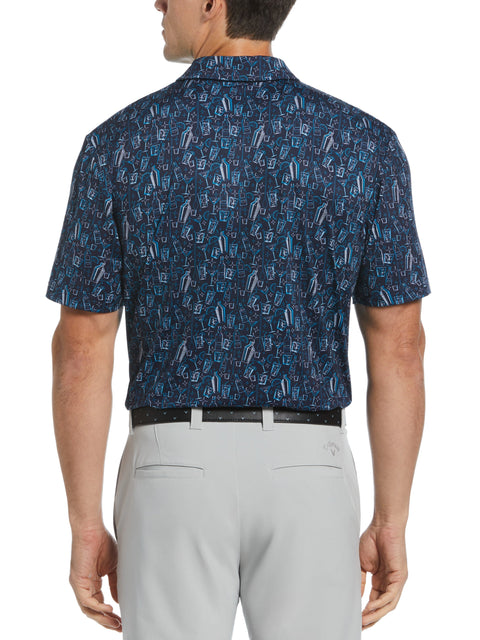 Mens Linear Cocktail Polo-Polos-Callaway