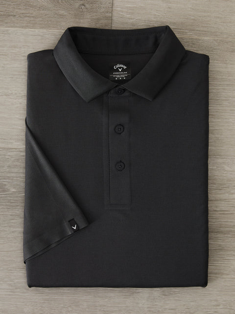 Mens Premium Jacquard Golf Polo-Polos-Callaway