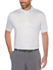 Mens Printed Gingham Polo-Polos-Callaway